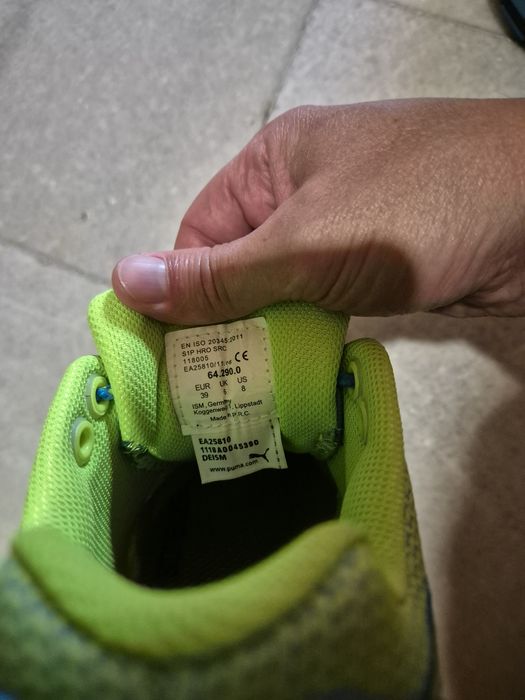 Работни маратонки  Puma с метално бомбе .