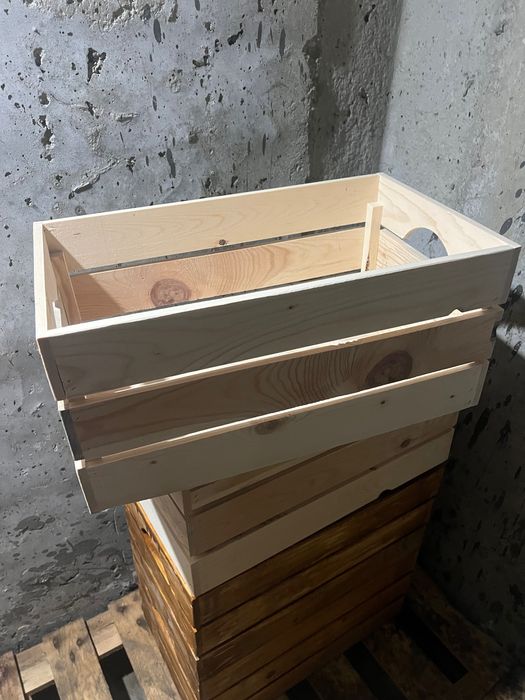 Дървени щайги за плод и зеленчук - 65лв/бр.