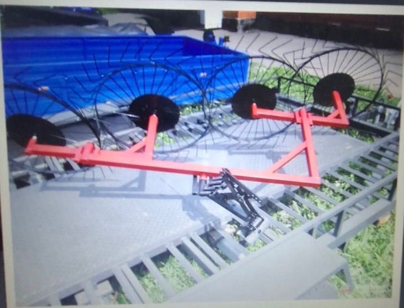 Grebla tip soare pentru motocultor