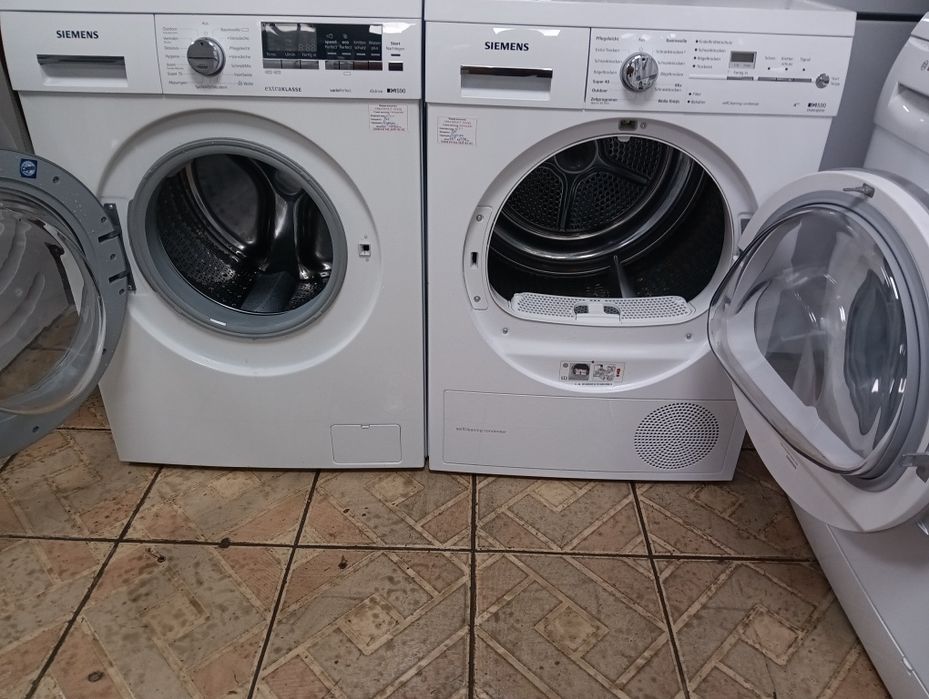 Комплект пералня и сушилня с термопомпа Сименс Siemens IQ590  Гаранция