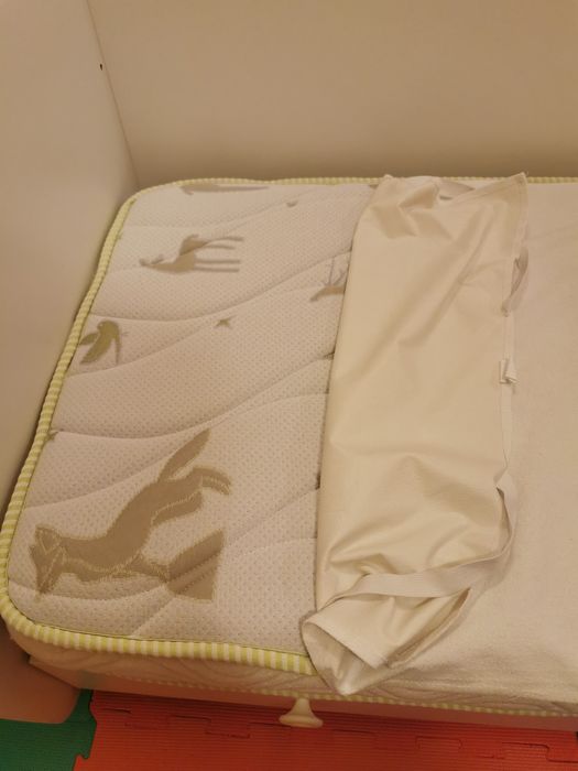 Детско Легло LORELLI CLASIC-люлка+матрак isleep+протектор за матрак