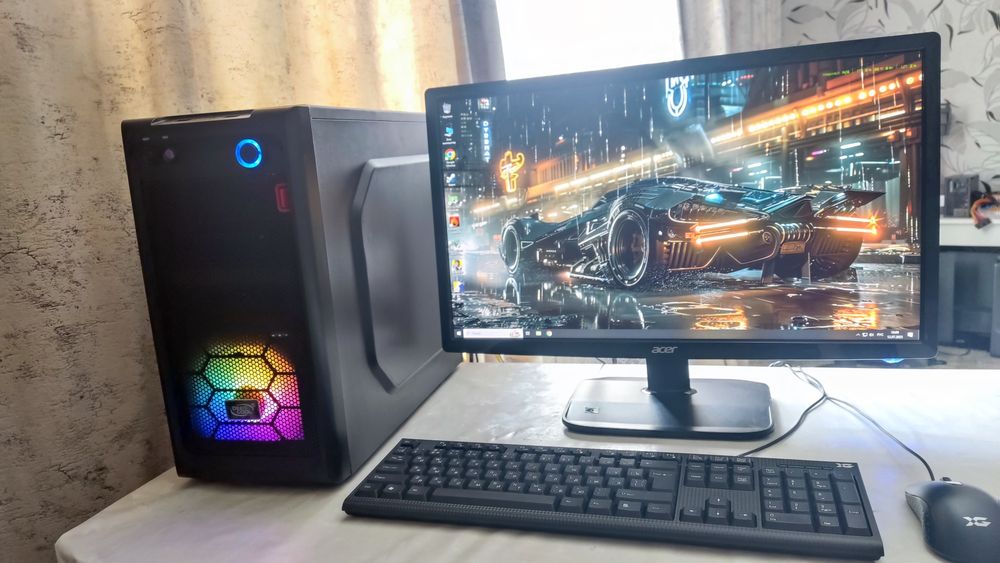 Игровой компьютер i5-10400f GTX 1660 6Gb LCD24"