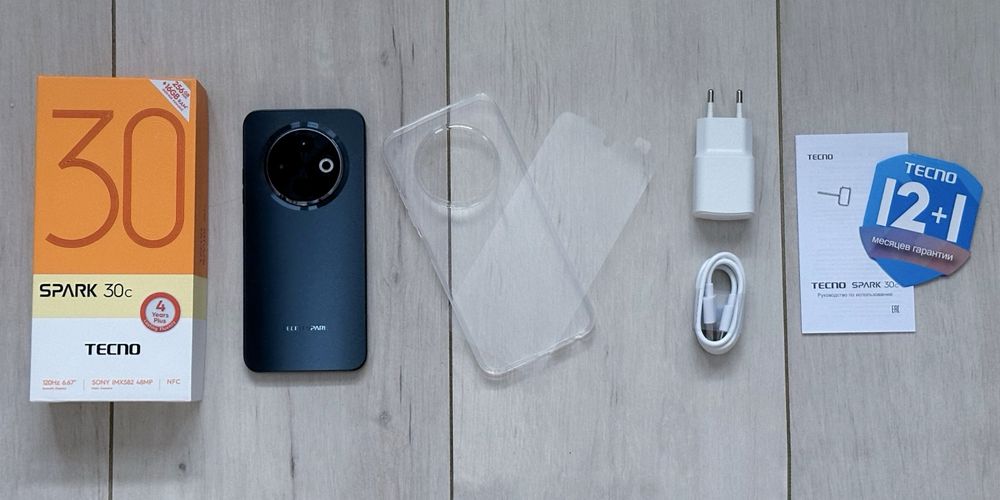 YENGI ! Tecno Spark 30C (4+4/128Gb) | Dostavka !