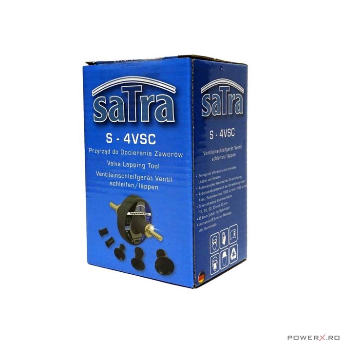 Dispozitiv pentru slefuirea, curatarea supapelor, Satra