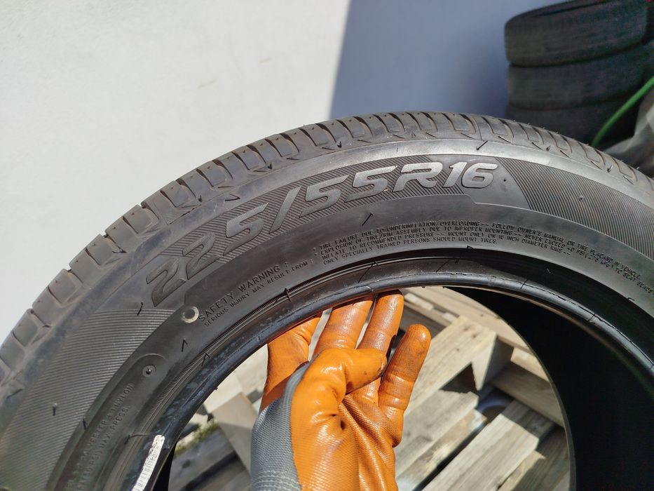 225/55/16 Ласа ДОТ 2015 г - 1 броя гума