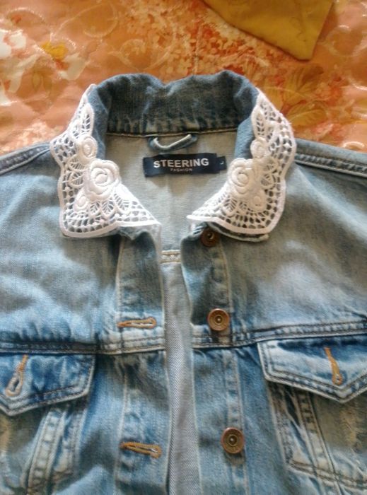 Куртка джинсовая размер элька