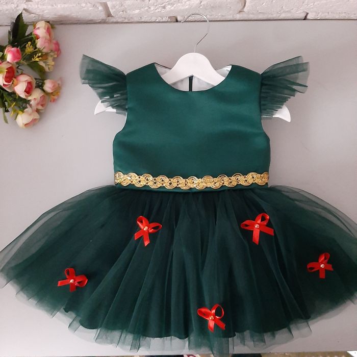 Платье елка для девочек