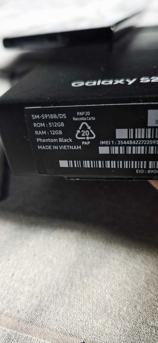 Samsung Galaxy S23 Ultra Рам-12GB/ 512GB [ Като Нов ] + Протектори