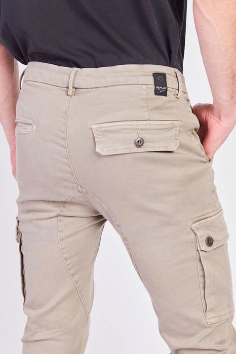 Оригинален панталон Replay Jaan cargo W36 нов мъжки карго долнище