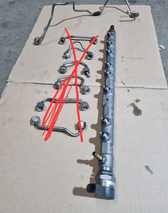 Rampa injectie Bosch 3.0 N57 N57D30C 381CP Bmw m550d m50d diesel