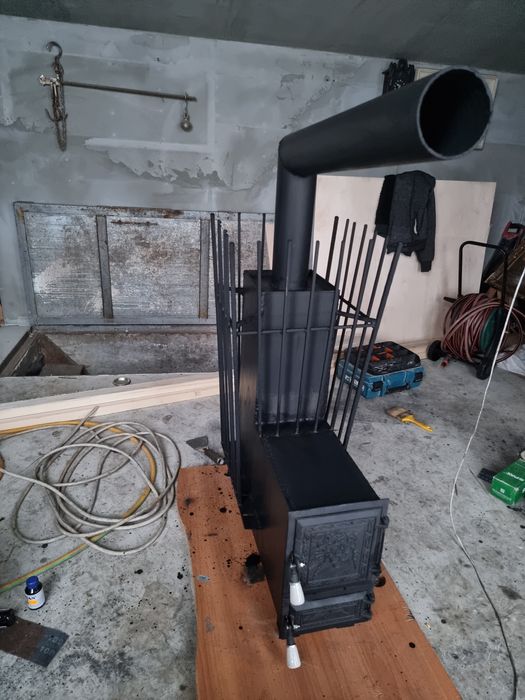 Sobe pentru saune pe lemne confecționate din otel 6mm