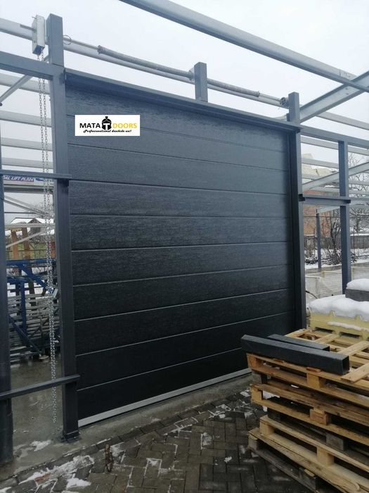 Usa L3xH3 gri. usi garaj/rezidentiale/sectionale/industriale/hale