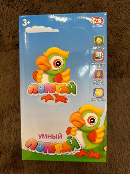 Игрушка Попугай интерактивная музыкальная