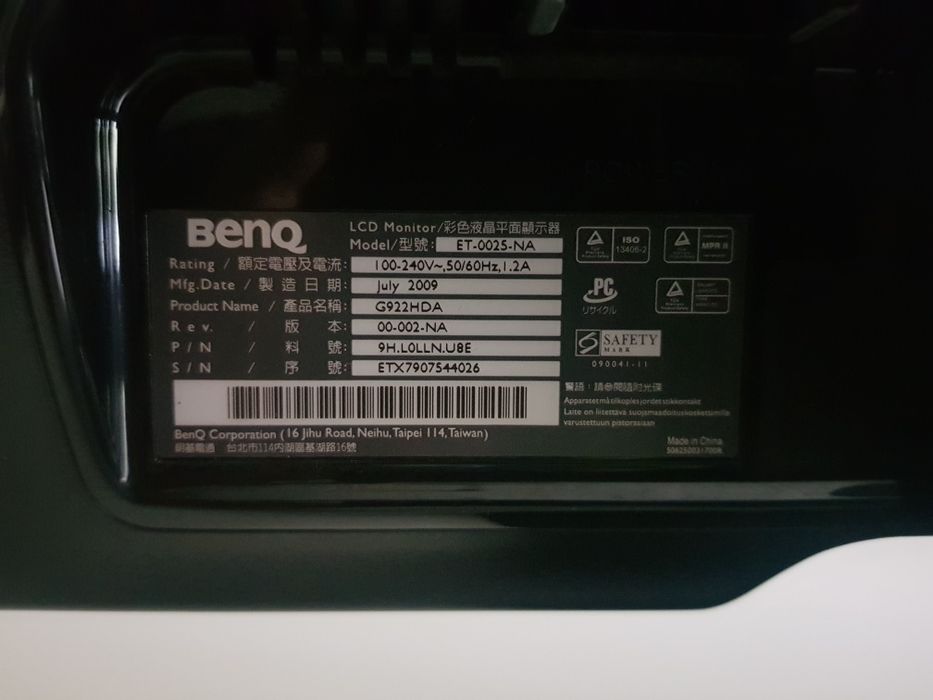 Монитор BENQ  LCD LED 18.5 Wide