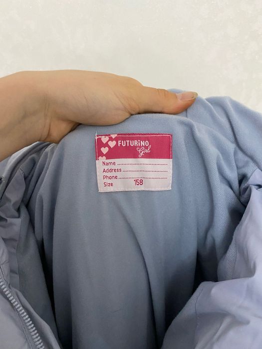 куртка для девочки 11-13 лет