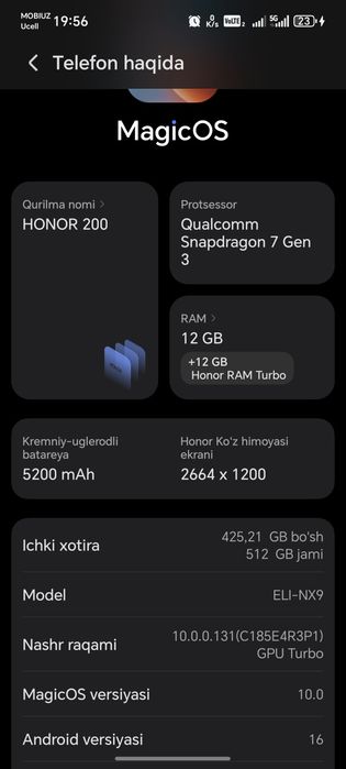 Honor        200