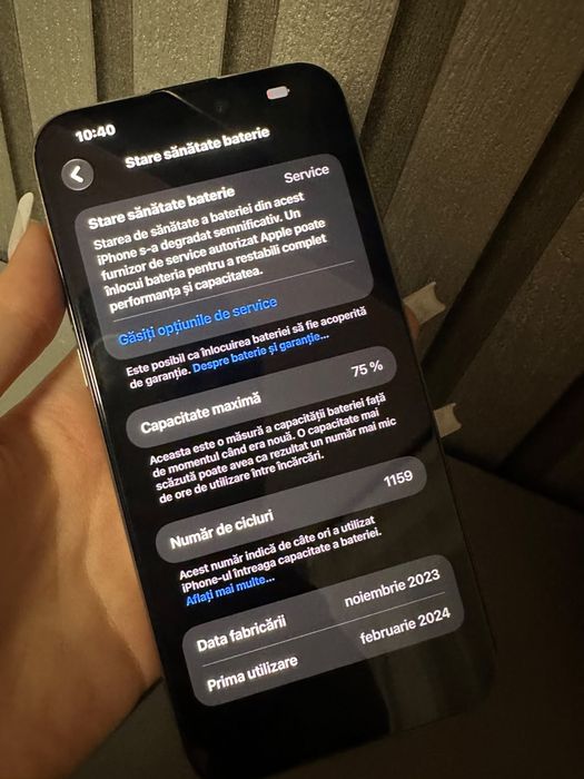 Vand iphone 15 pro max (512gb)