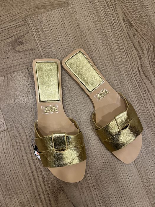 Шлепки Zara новые