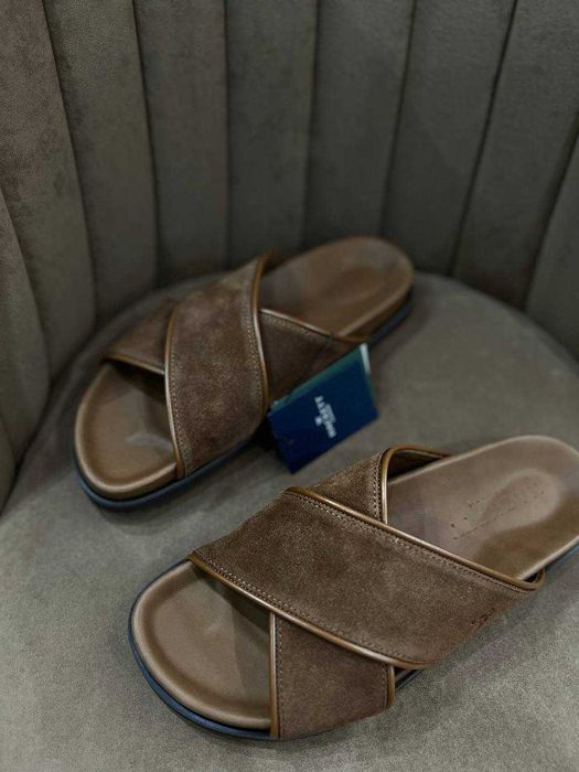 Hackett London мужские кожаные тапочки РАЗМЕР 42,43