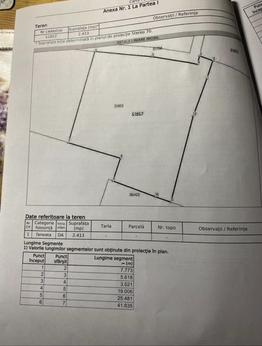 Teren intravilan 2400 mp + 2 terenuri extravilan – Stânceni, Mureș | Ideal cabană/investiție