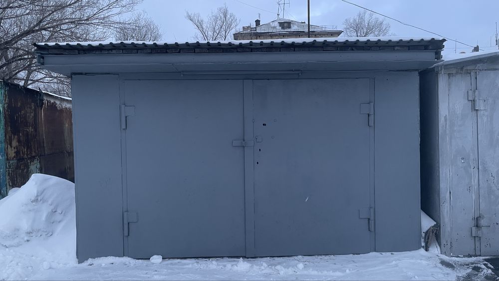 Продается железный утепленный гараж