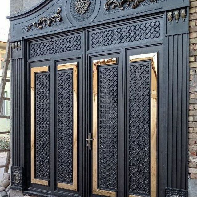 Железные ( металлические ) ворота. Temir darvoza