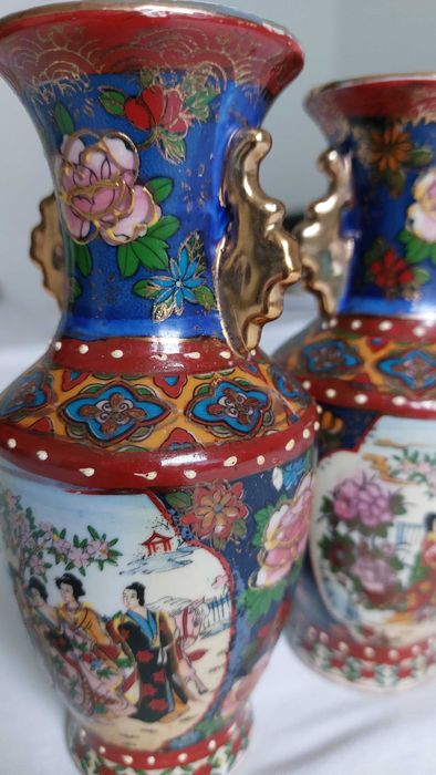 2 buc Glastră vază chinezească porțelan