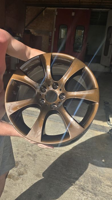 Jante BMW r18 Style 124| Candy brown perlate | + cauciucuri vara si iarna