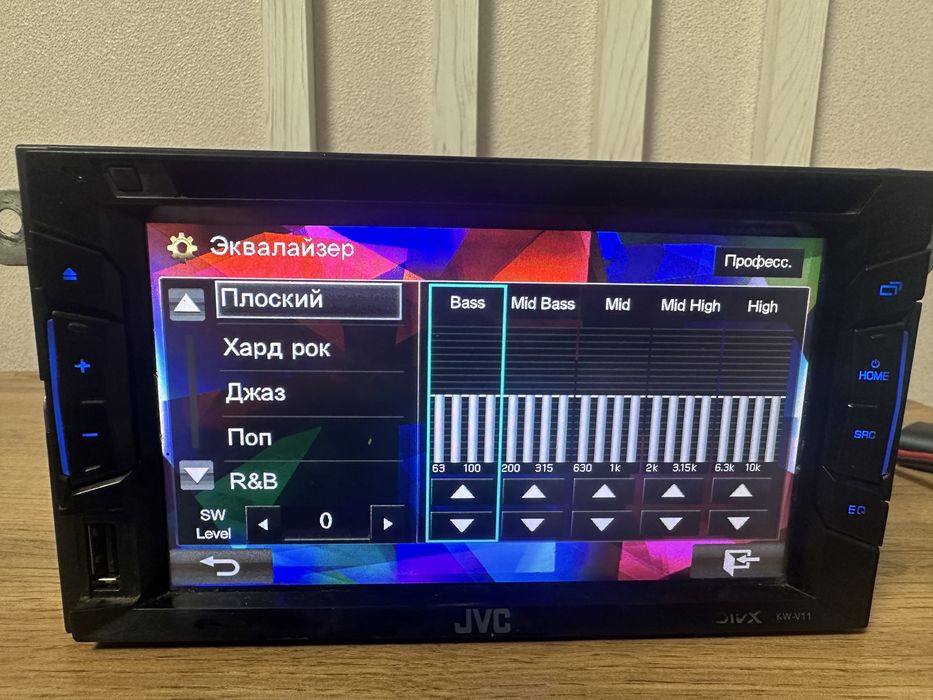 Оригинал магнитола jvc