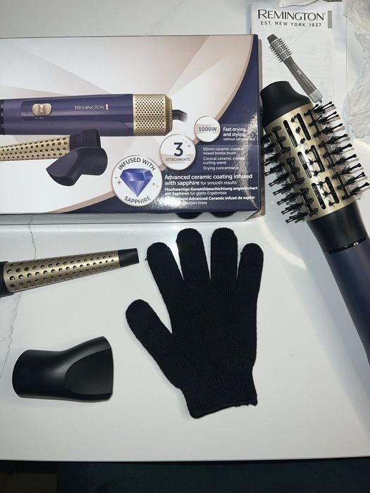 Perie cu aer cald Remington Sapphire Luxe Airstyler