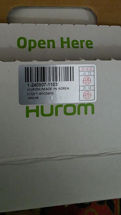 Соковыжималка Hurom из Кореи оригинал