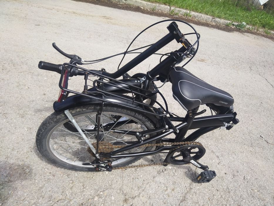 FOLDING  сгъваем велосипед  6 палцови скорости