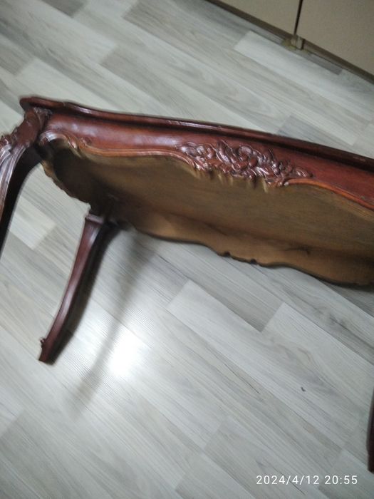 Дървена винтич маса Английски стил