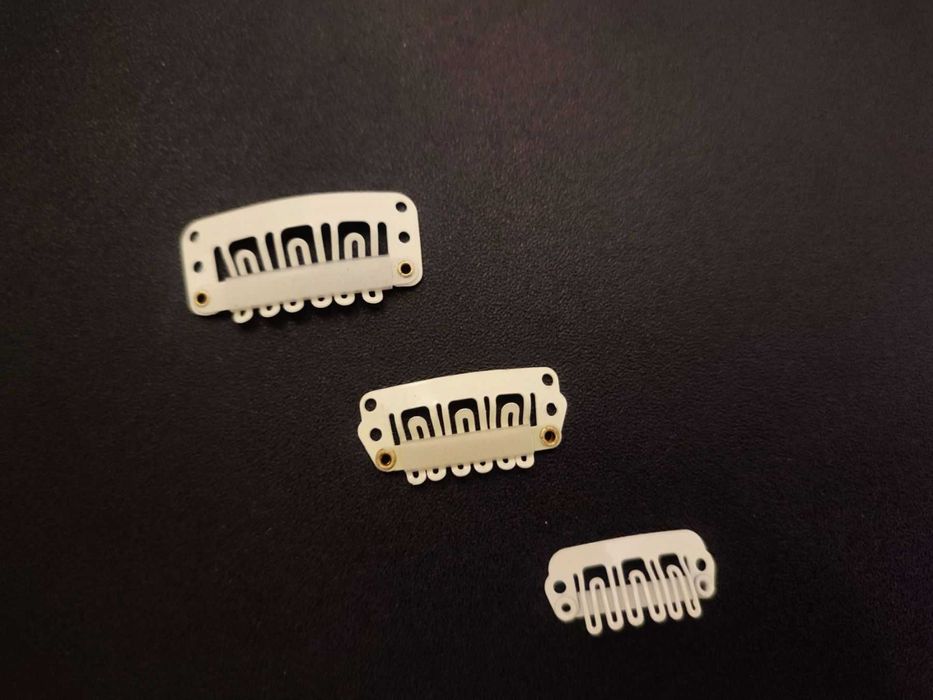 Клипси - щипки за коса - екстеншъни. Различни размери.