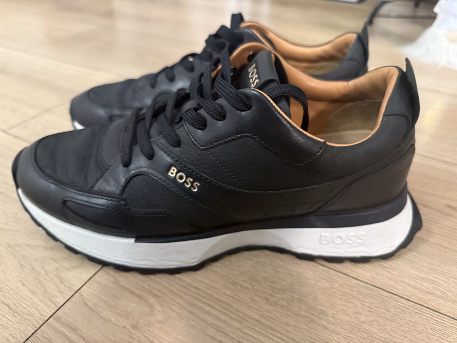 Кожени маратонки BOSS