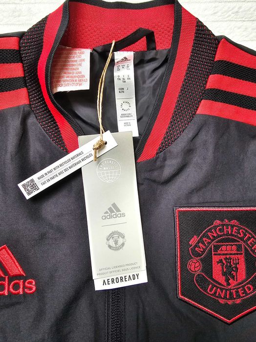 Jacheta Adidas Manchester United Pentru Copii 15-16 Ani, Adulti S