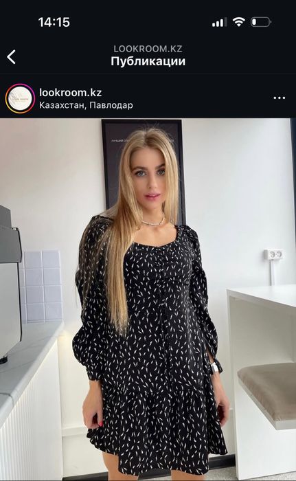 Платье маленькое черное