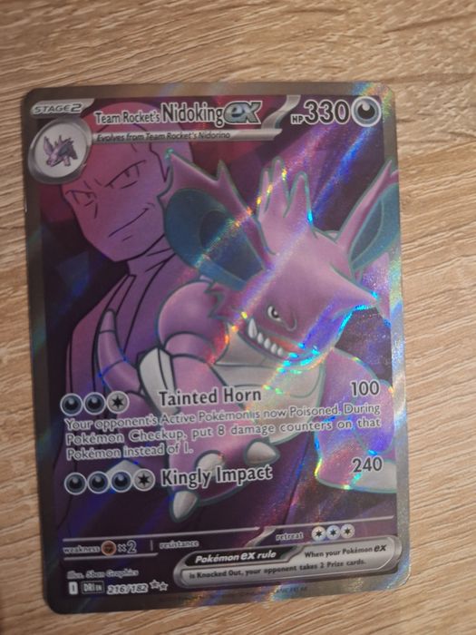 Team Rocket's Nidoking EX