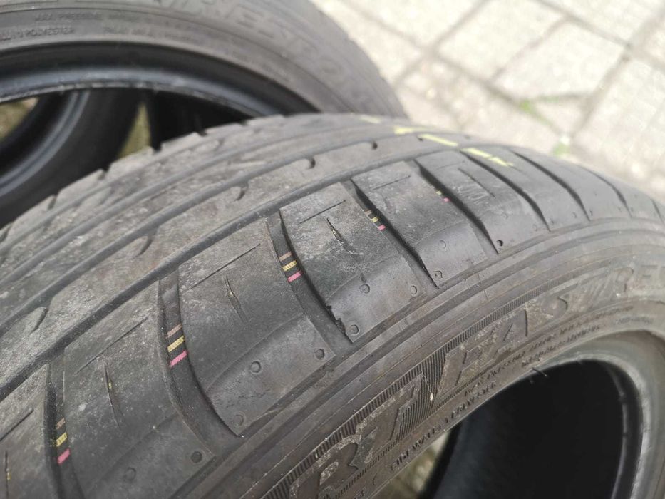 Летни гуми 225 45 17   DUNLOP SP SPORT FASTRESPONSA   4 броя   6+ мм грайфер