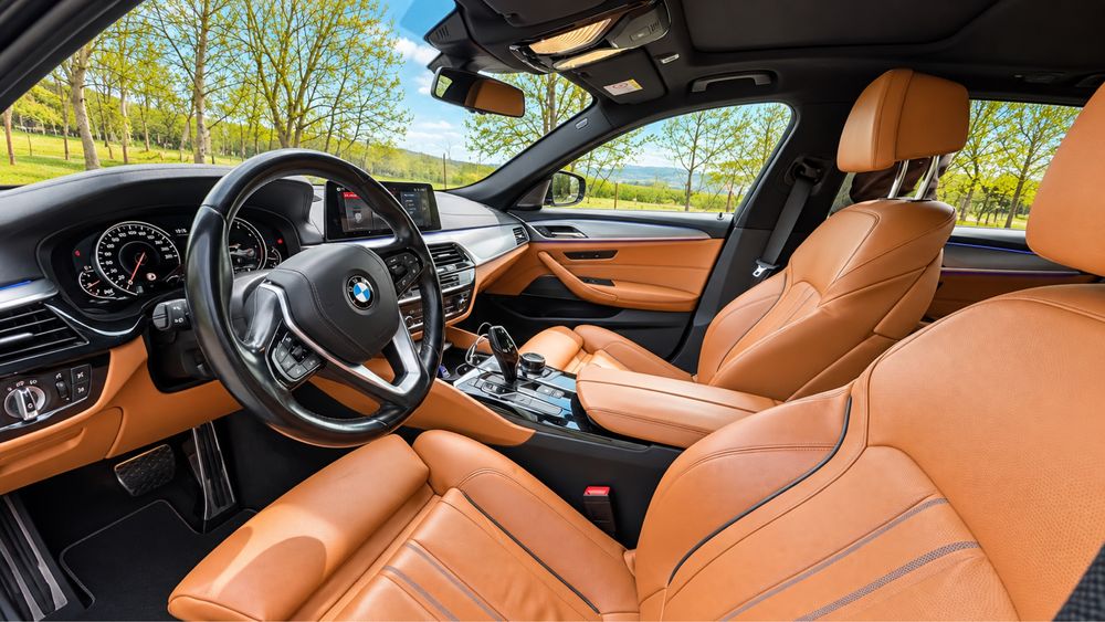 BMW 530d xDrive G30 265CP | Istoric Complet | HUD | 360° | Trapă | ACC