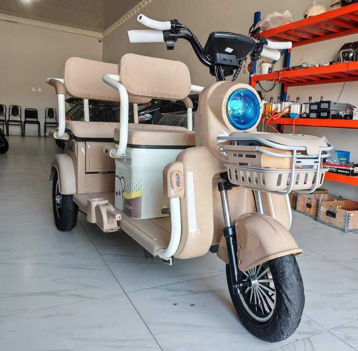 elektro uchbalonlik skuter motosikll TUOJIA TJ800DZK