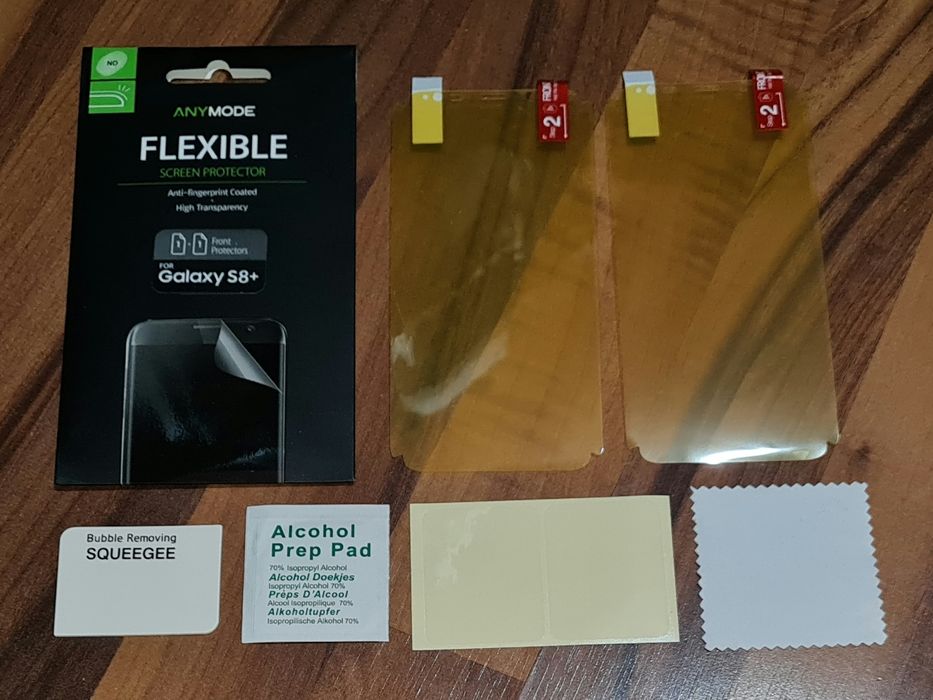 Set 2buc folie silicon full originala Anymode Samsung S8+ S8 Plus G955