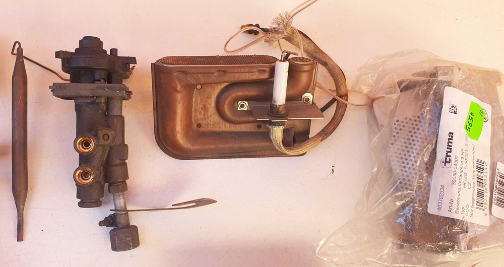 Truma S3002 generator scanteie, arzator, robinet  termocupla si altele