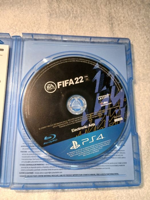 FIFA 22 ps 4 în stare foarte buna folosit doar odată
