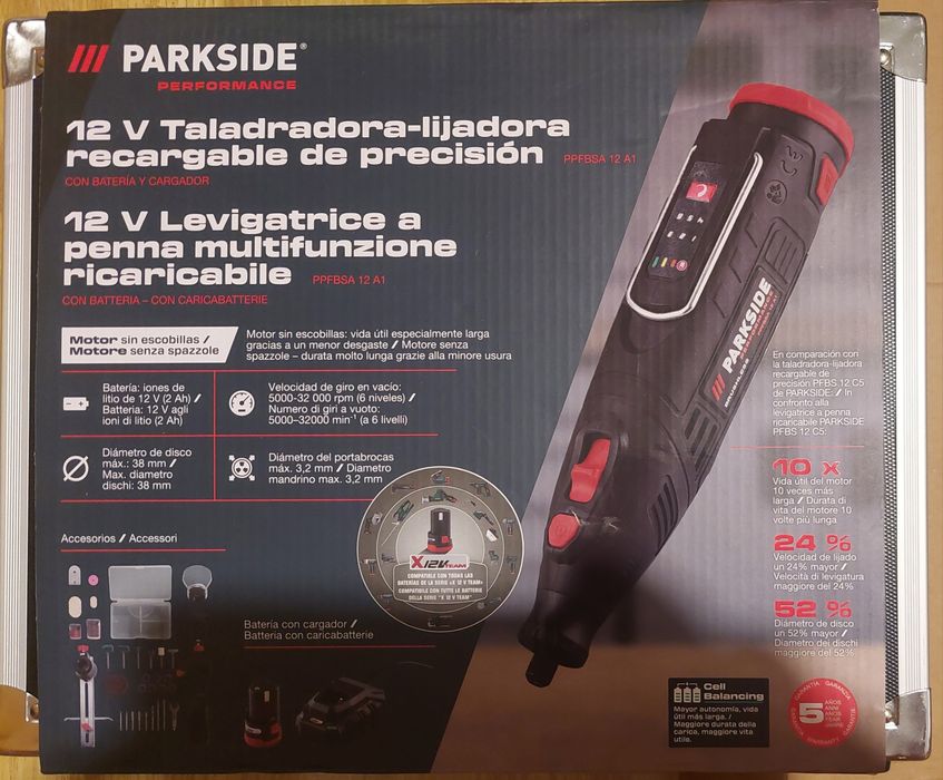 Scule Parkside performance la acumulatori.