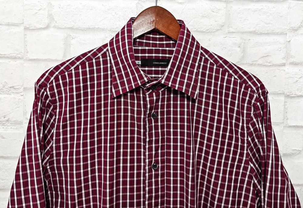 Dsquared Оригинална мъжка риза размер 52 / L