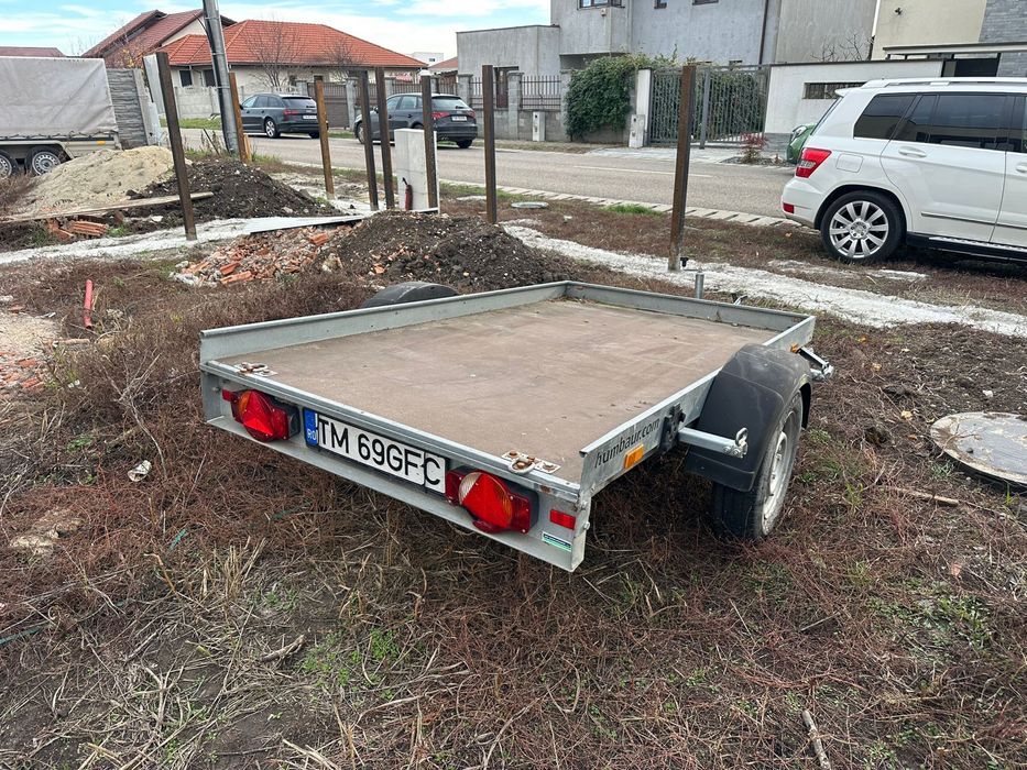Remorca Humbaur 2015 pentru Atv 750 Kg Inmatriculata
