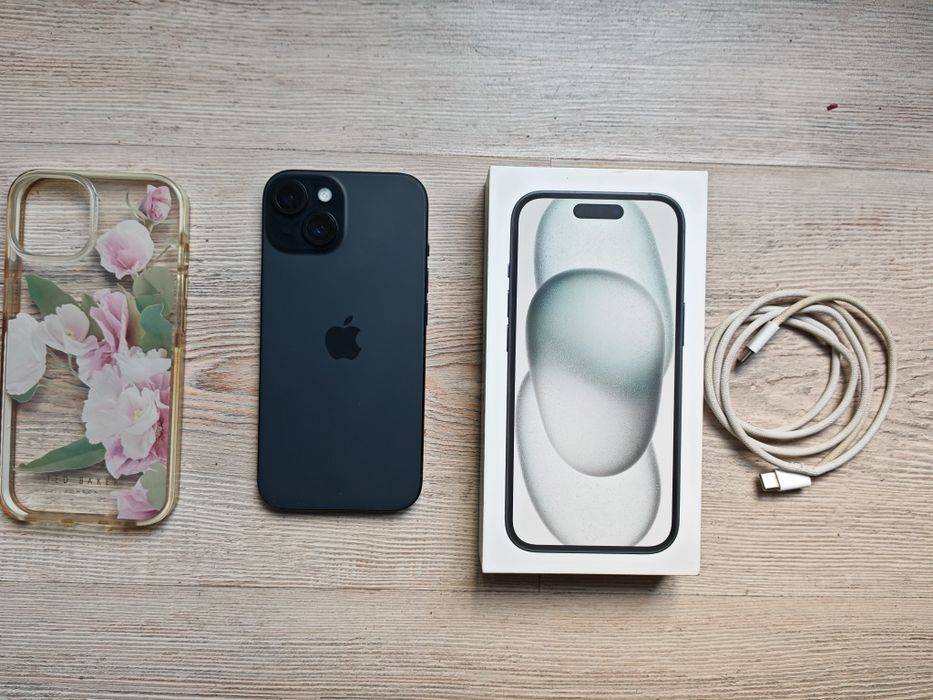 Iphone 15 black / 128gb