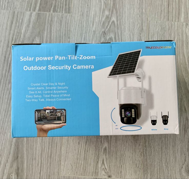 Camere noi 4g cartela sim si wifi panou solar Ultra Hd