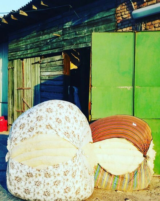 Paxta titish sehi . Пахта титиш цехи